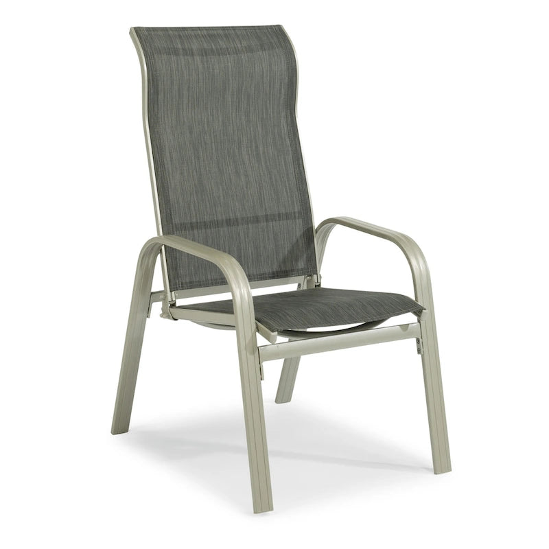 Outdoor Aluminum Dining with Swivel Chairs