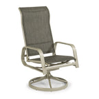 Outdoor Aluminum Dining with Swivel Chairs