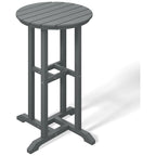 Polytrends Laguna Hdpe All Weather Outdoor Patio 24 Round Counter Bistro Table