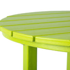 Polytrends Laguna Hdpe All Weather Outdoor Patio 24 Round Counter Bistro Table