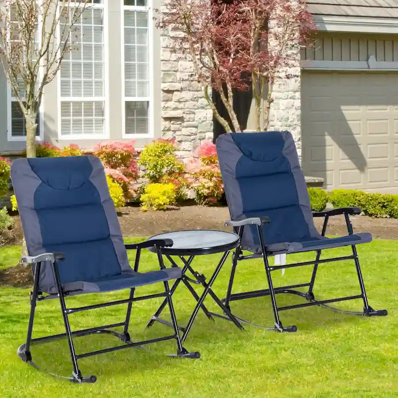 Folding Rocking Chair Table