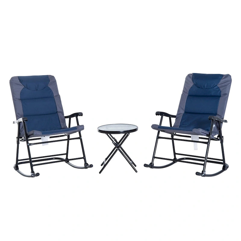 Folding Rocking Chair Table