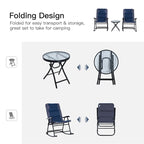 Folding Rocking Chair Table