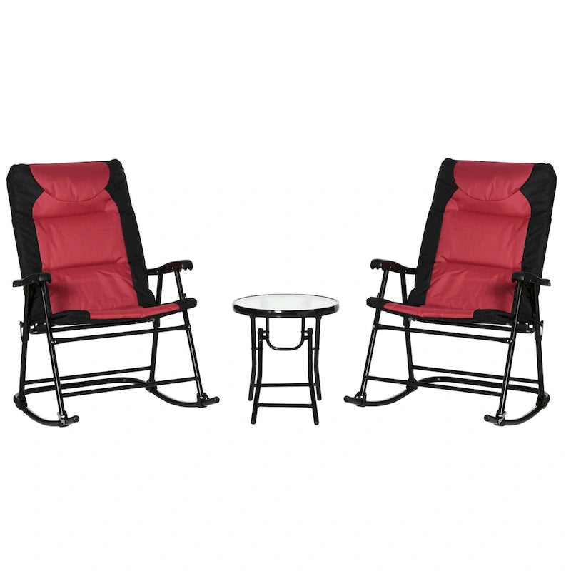 Folding Rocking Chair Table