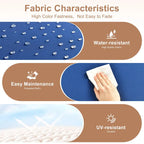 HOOOWOOO 7-piece Outdoor Wicker Patio Furniture Set with Fire Pit Table