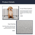 10 Piece Patio Sectional Conversation Set