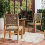 Nassau 2-piece Teak Patio Dining Chair