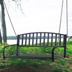 2-person Front Hanging Porch Swing Bench