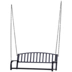 2-person Front Hanging Porch Swing Bench