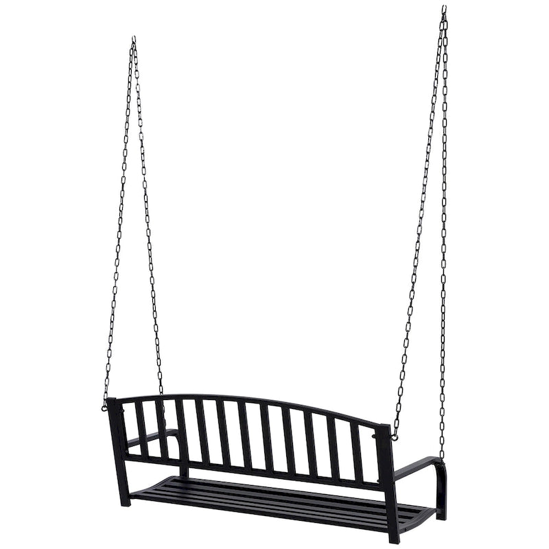 2-person Front Hanging Porch Swing Bench