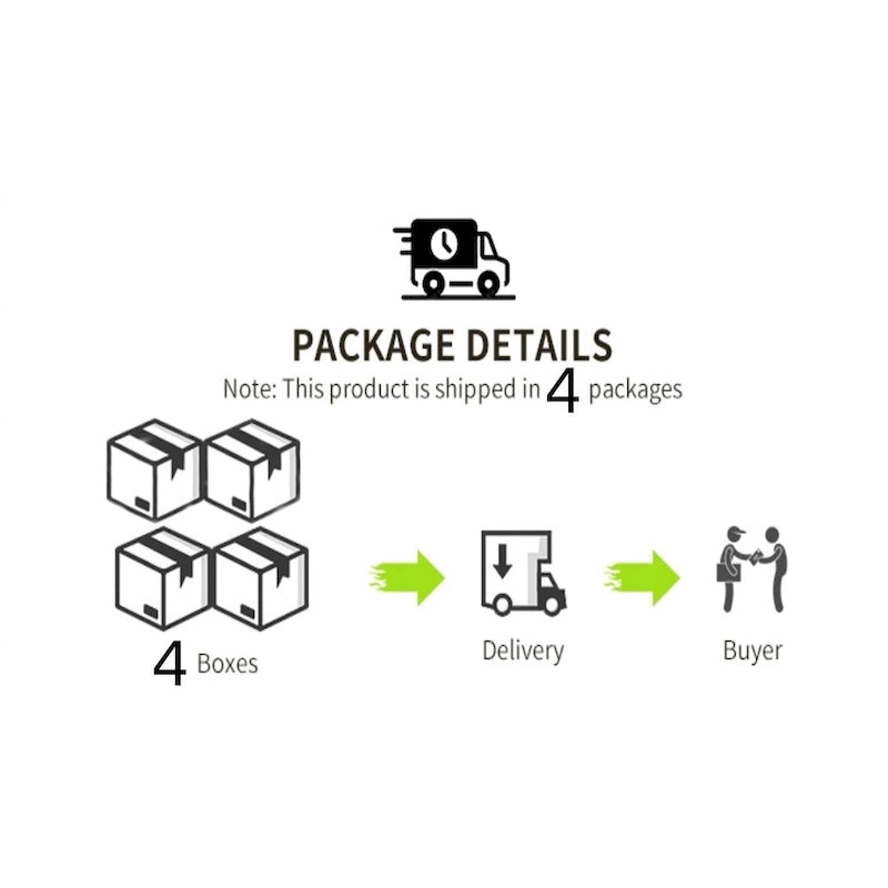 Patio Furniture Set Outdoor Conversation Set with Coffee Table