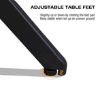 Outdoor Dining Table Top Aluminum Rectangular Patio Table