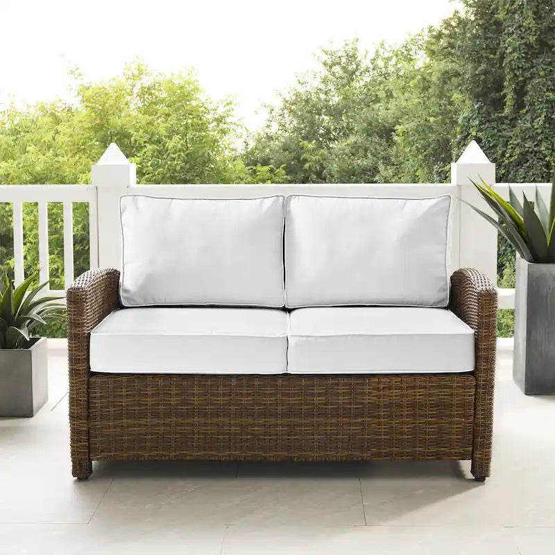 Bradenton Outdoor Loveseat - Sunbrella