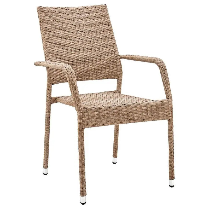 Genoa Patio Dining Armchair in Nature Tan Weave