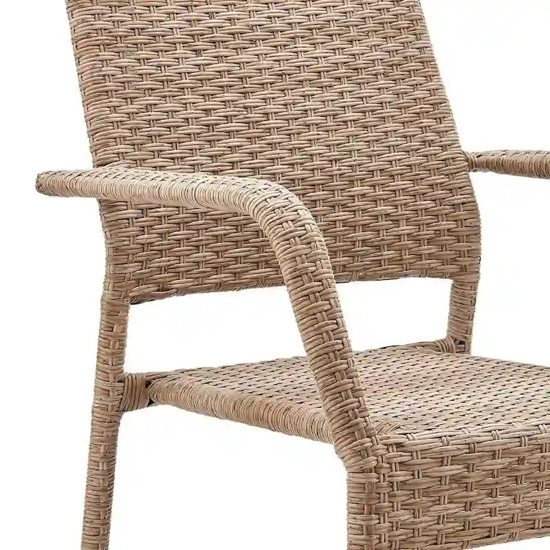Genoa Patio Dining Armchair in Nature Tan Weave