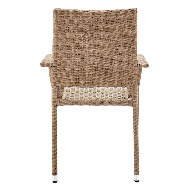 Genoa Patio Dining Armchair in Nature Tan Weave