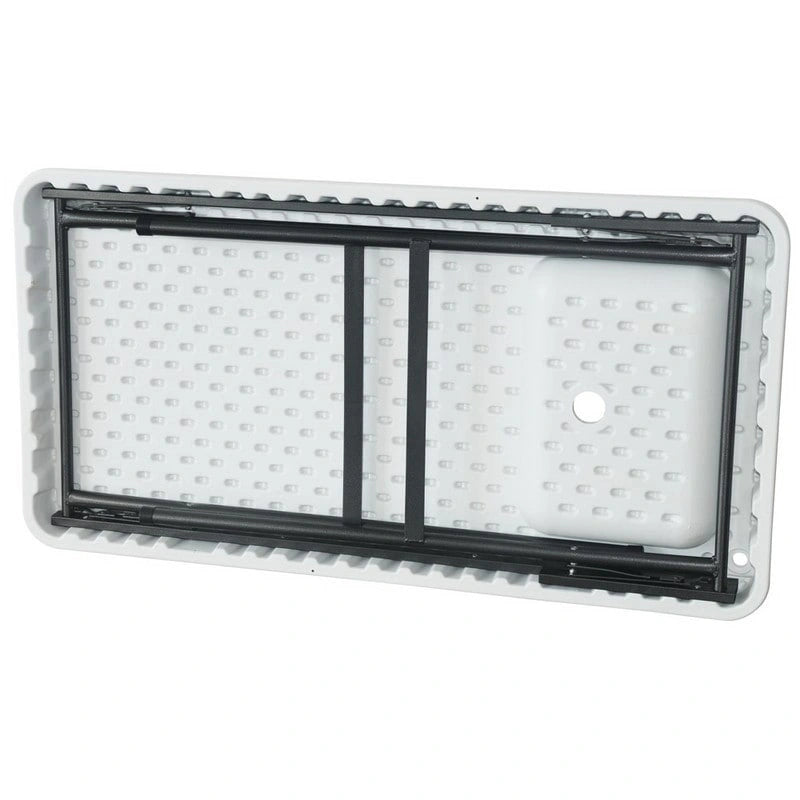 Folding Portable Fish Table with Sink Faucet - White - 23 x 37 x 45