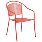 35.25-inch Round Indoor/Outdoor Steel Dining Set