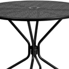 35.25-inch Round Indoor/Outdoor Steel Dining Set