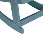 Adirondack Poly Resin Rocking Chairs for Indoor/Outdoor Use - 2 Pack
