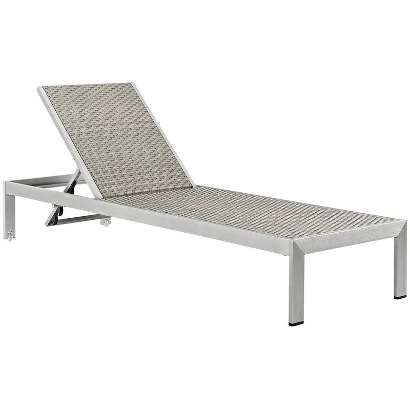 Shore Aluminum Outdoor Chaise Lounge