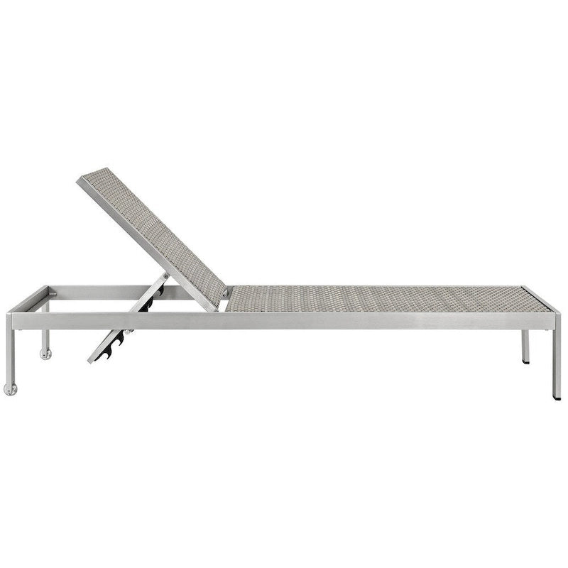 Shore Aluminum Outdoor Chaise Lounge