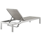 Shore Aluminum Outdoor Chaise Lounge