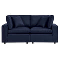 Commix Outdoor Patio Overstuffed Outdoor Patio Loveseat