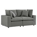 Commix Outdoor Patio Overstuffed Outdoor Patio Loveseat