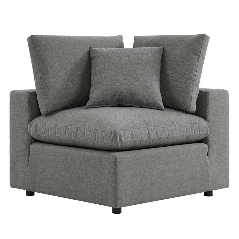 Commix Outdoor Patio Overstuffed Outdoor Patio Loveseat