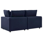 Commix Outdoor Patio Overstuffed Outdoor Patio Loveseat