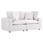 Commix Outdoor Patio Overstuffed Outdoor Patio Loveseat
