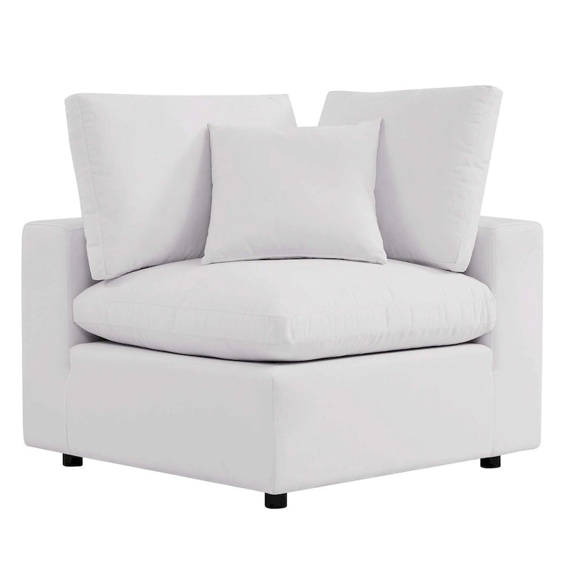 Commix Outdoor Patio Overstuffed Outdoor Patio Loveseat