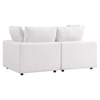 Commix Outdoor Patio Overstuffed Outdoor Patio Loveseat