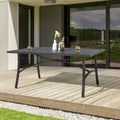 Nuu Garden Patio Aluminum Dining Table