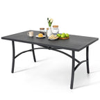 Nuu Garden Patio Aluminum Dining Table