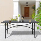 Nuu Garden Patio Aluminum Dining Table