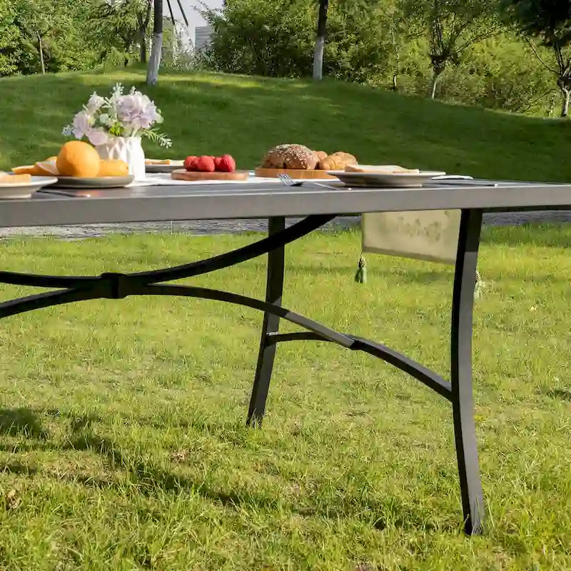 Nuu Garden Patio Aluminum Dining Table