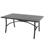 Nuu Garden Patio Aluminum Dining Table
