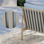 Aluminum Patio Conversation, 3-Seat Outdoor Couch with Ottomans and Coffee Table