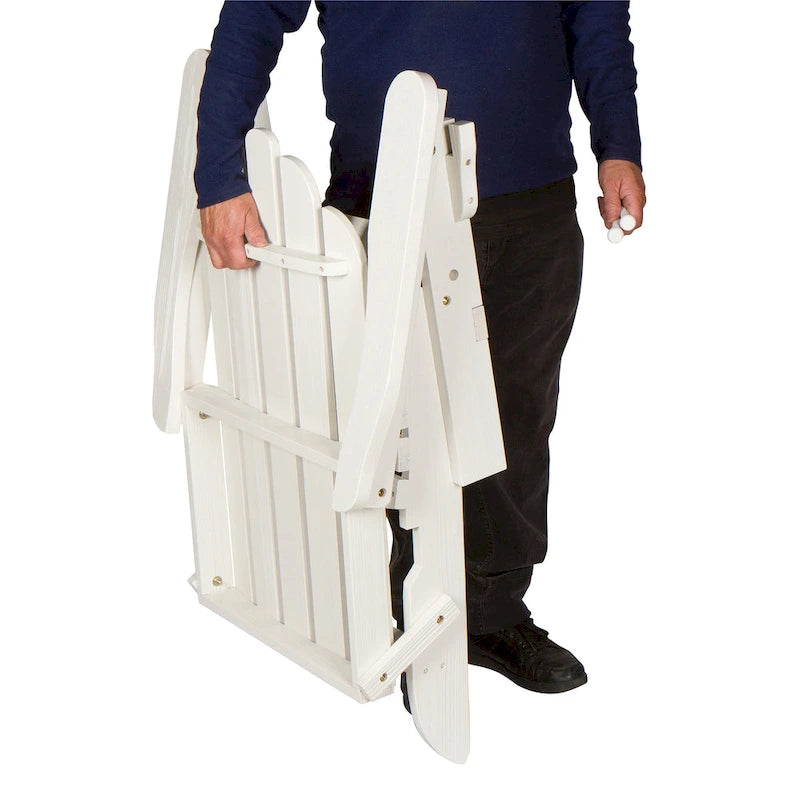 Laguna Outdoor Weather Resistant Foldable Folding Wood Chair