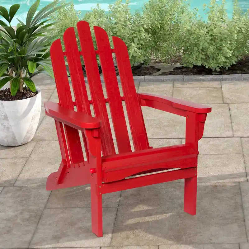Laguna Outdoor Weather Resistant Foldable Folding Wood Chair