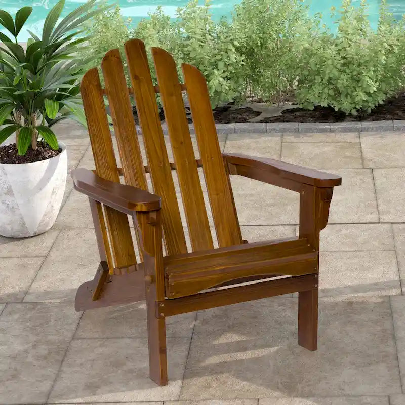 Laguna Outdoor Weather Resistant Foldable Folding Wood Chair