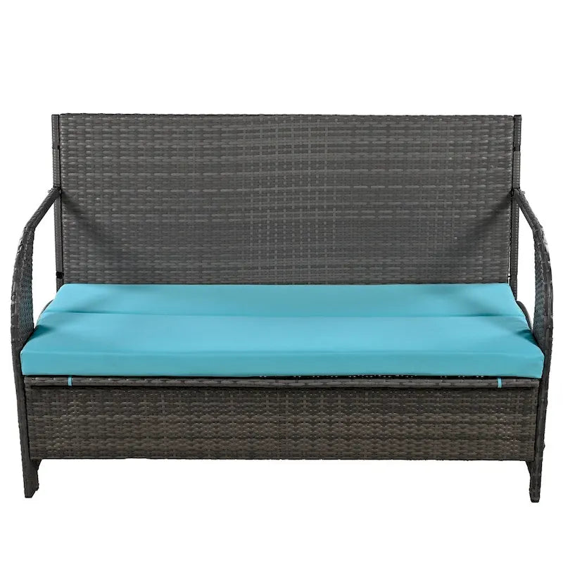 Outdoor Loveseat and Convertible to Four Seats and a Table
