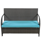 Outdoor Loveseat and Convertible to Four Seats and a Table