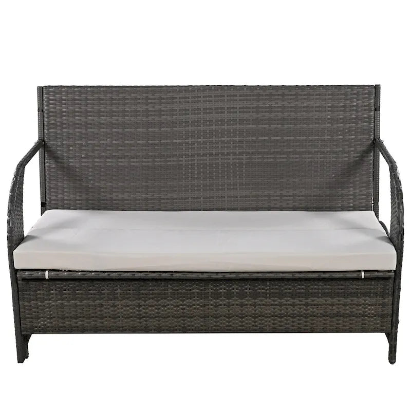Outdoor Loveseat and Convertible to Four Seats and a Table
