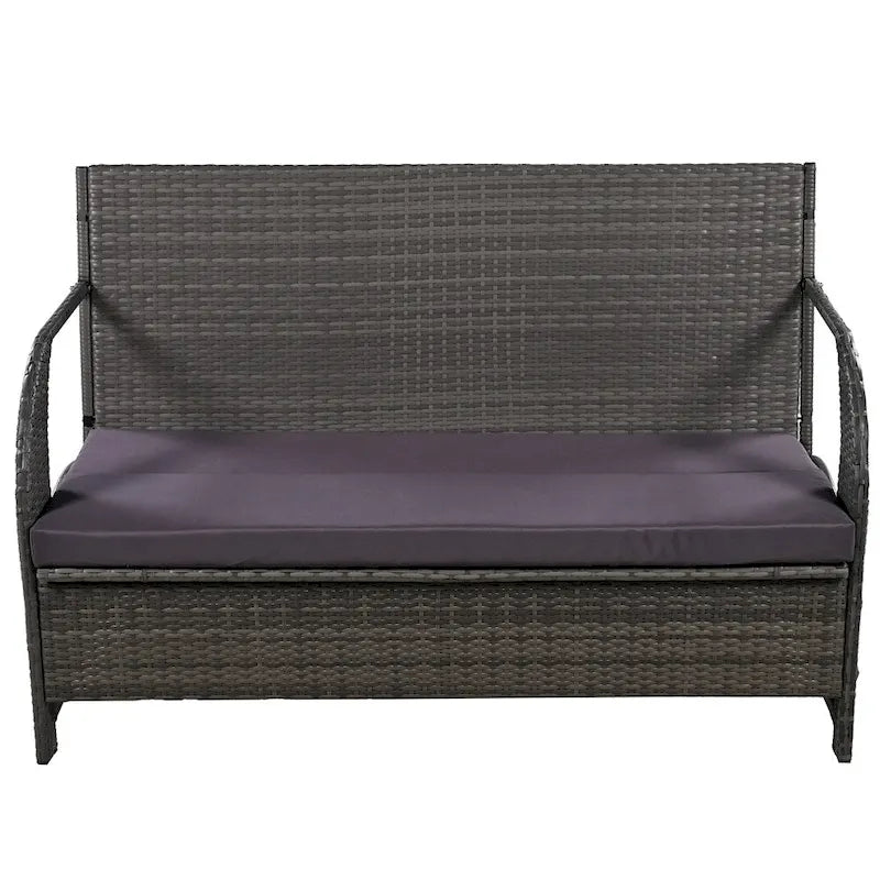 Outdoor Loveseat and Convertible to Four Seats and a Table