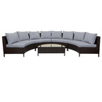 Cayman Outdoor Cast Aluminum Dining Table