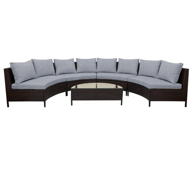Cayman Outdoor Cast Aluminum Dining Table