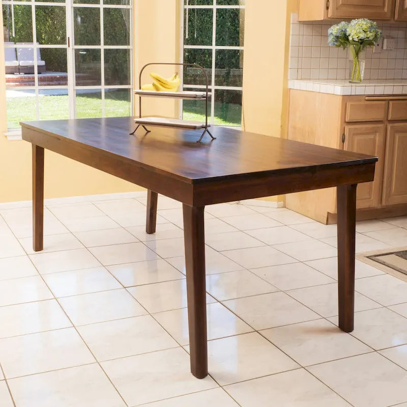 Dining Table, Some assembly is required for this dining table,Rich Mahogany